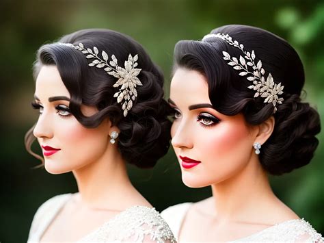 Vintage Penteados De Noiva Retrô