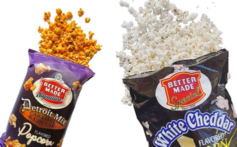 Amazon Better Made Special Cheese Flavored Popcorn Case Of