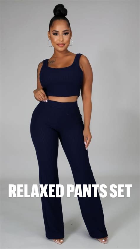 Relaxed Pants Set An Immersive Guide By Fashion Bombshellz