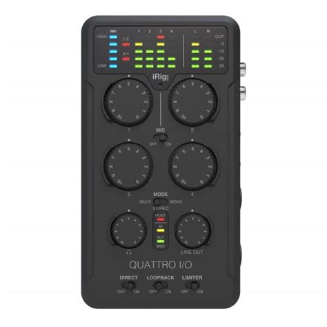 iRig Pro Quattro I/O – Sound And Music