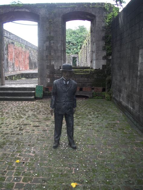 Statue Of Jose Rizal At Fort Santiago In Intramuros Manila Philippines ...