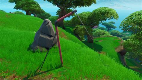 Fortnite Utiliser Un Geyser Un Module D A Ration Et Une Tyrolienne