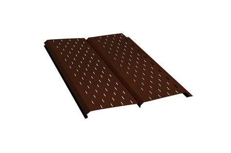 Софит металлический (перфорированный) RAL 8017 (Стандарт) от производителя