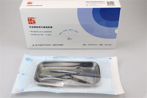 Iso Medical Grade Transparent Packing Heat Sealing Pouch Dental Self