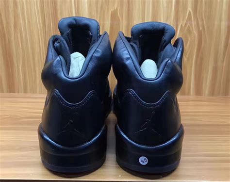 Air Jordan 5 Premium Triple Black Release Date