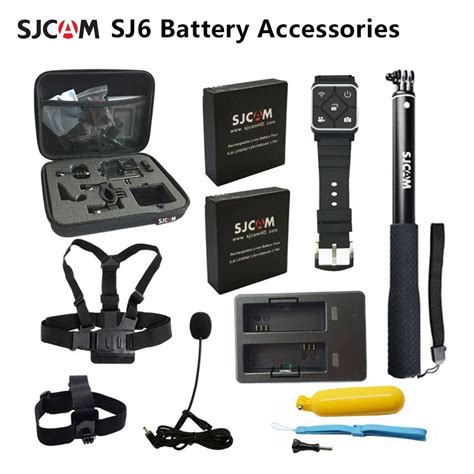 Original Sjcam Sj Legend Battery Accessories Selfie Stick Monopod