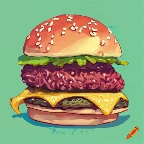 Byte Burger By Jack Haeger Sketch