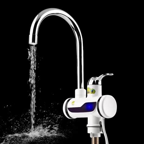 Abs Led Digital Display Faucet Instant Heating Electric Water Heater