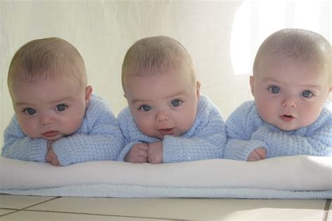 My Beautiful Triplets Triplet Babies Cute Baby Photos Baby Pictures