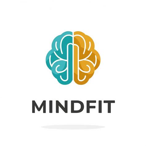 Logo Design For Mindfit Braininspired Typography For Medical Dental