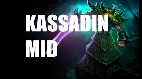 League Of Legends Ranked Kassadin Mid Full Game Commentary Youtube