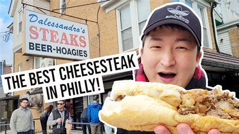 The Best Cheesesteak In Philly Dalessandro S Steaks Youtube