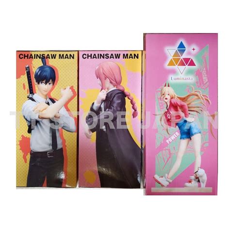 Chainsaw Man Figure Power Luminasta SEGA Makima Aki India Ubuy