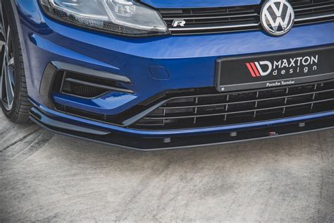 Racing Durability Front Splitter Vw Golf R Facelift Our Offer