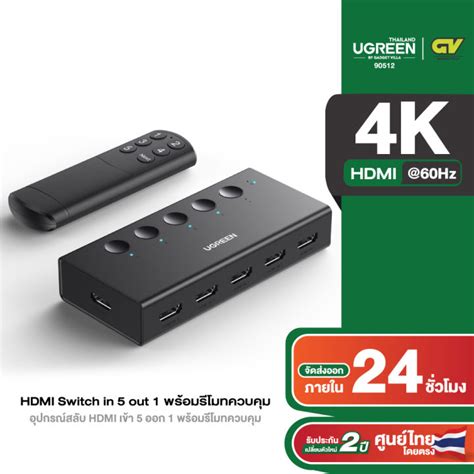 Ugreen Hdmi Switch In K Hz Hdmi Splitter