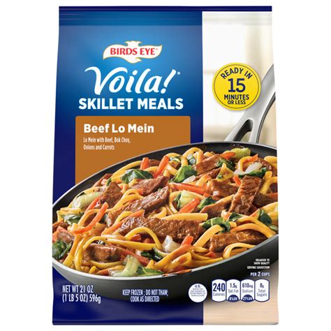 Save On Birds Eye Voila Beef Lo Mein Frozen Skillet Meal Order Online Delivery Stop And Shop