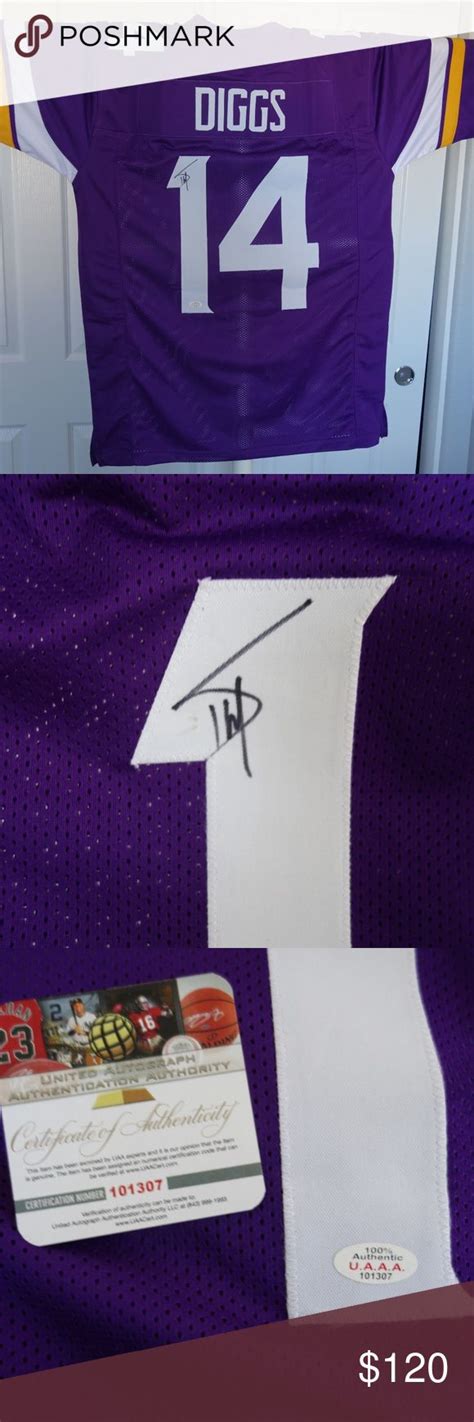 Stefon Diggs Autographed Minnesota Vikings Jersey