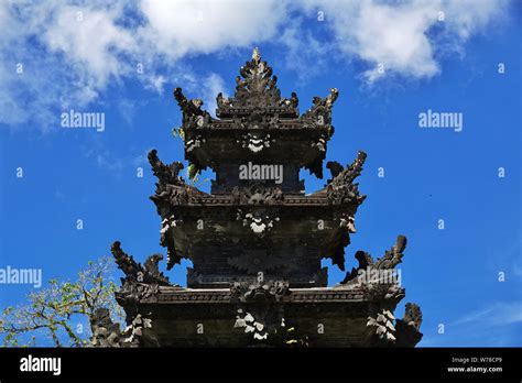 The Temple On Bali Island Indonesia Stock Photo Alamy