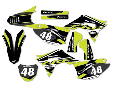 Honda mx graphics - Tribe Yellow – OMXGraphics