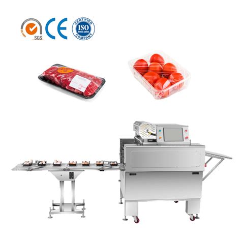 Kitech Automatic Fruit Vegetable Cling Film Tray Form Fill Seal