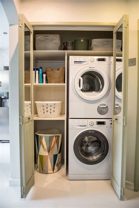 Our Tiny Home Has A Laundry Closet And It Is Adorable Kisses Caffeine