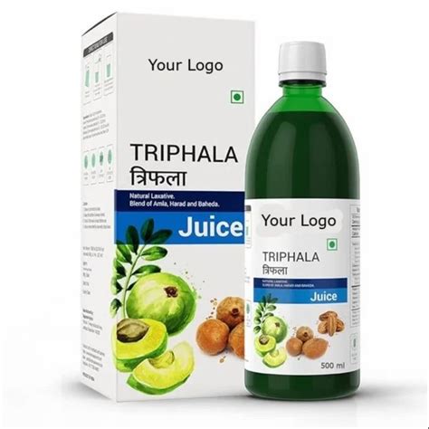 Ayurvedic Triphala Juice 500 Ml Packaging Type Bottle At Rs 110