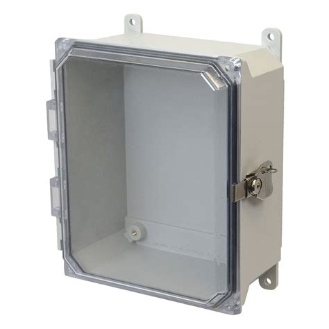 8x6x4 Fiberglass Enclosure AMU864CCT Allied Moulded Products