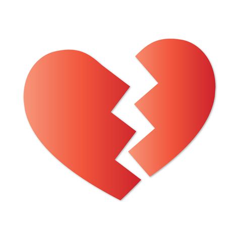 Download Broken Heart Fractured Heart Royalty Free Stock