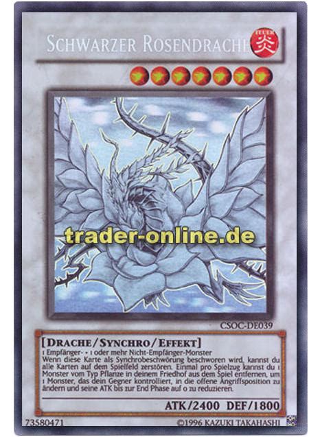 Schwarzer Rosendrache Ghost Rare Trader Online De