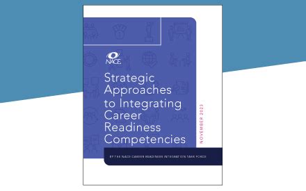 Strategic Approaches To Integrating Career Readiness Competencies