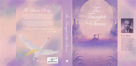 Trumpet of the Swan book cover design on Behance