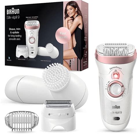 Braun Silk épil 9 Depilatore Donna Epilatore Elettrico Donna con