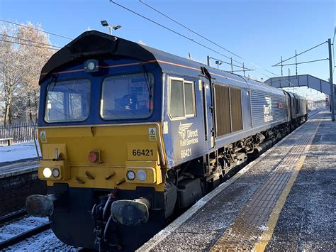 Drs Class 66 66421 Holytown Saul O Kane Flickr