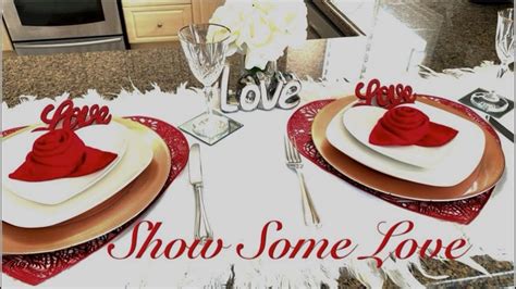 Show Some Love Collab 2022 How To Set Up A Romantic Dinner For Two