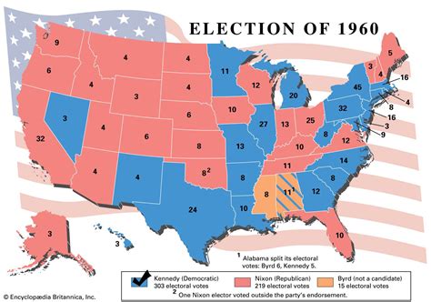 A History Of U S Presidential Elections In Maps Britannica