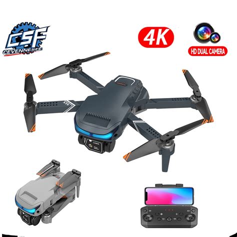 2022 novo xt9 mini zangão 4k câmera dupla hd wifi fpv obstáculo evitar