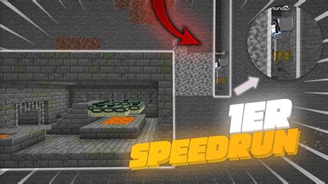 J Ai Test Pour La Premiere Fois De Speedrun Minecraft Youtube