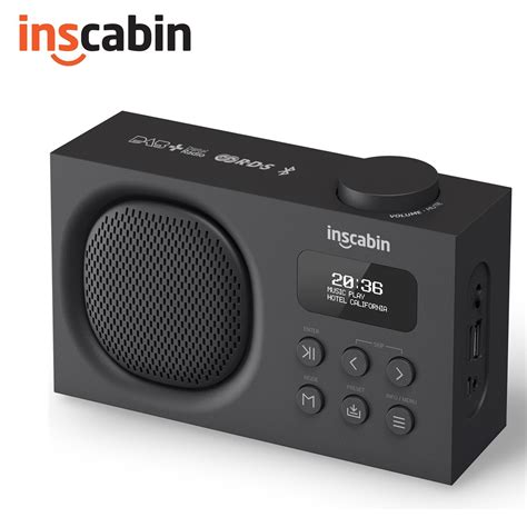 Inscabin P2 P9 Portable DAB DAB Radio Num Rique FM Haut Parleur Sans