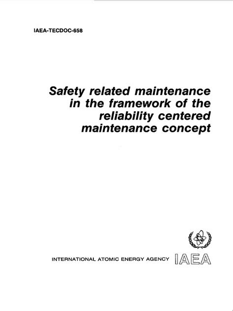 Safety Related Maintenance Pdf Reliability Engineering Systems