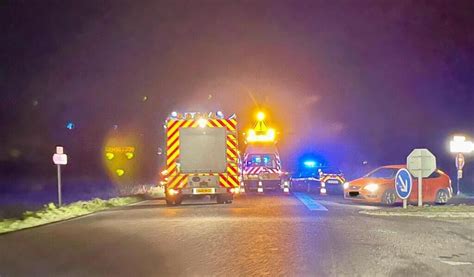 Un Motard De Ans Meurt Dans Un Choc Frontal Avec Une Voiture Dans