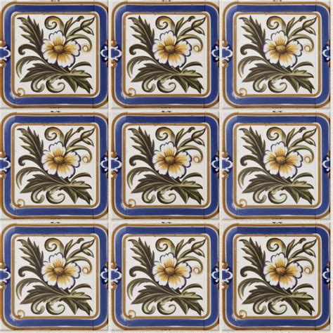 Victorian Floral Tile Stack Architextures