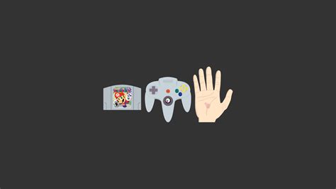 Nintendo 64 Gaming Icons Hd Wallpaper