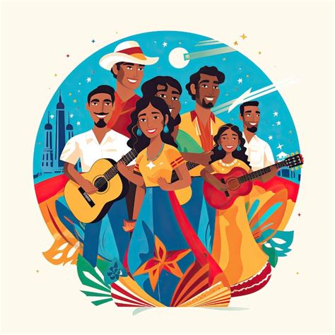 Premium Ai Image Hispanic Heritage Month Celebrating Culture Art Art