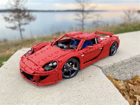 Lego Moc Porsche Carrera Gt By Loxlego Rebrickable Build With Lego