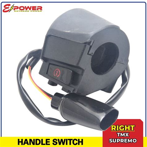 Honda Tmx Supremo E Power Motorcycle Handle Control Switch Left