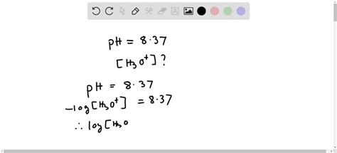 Solved Calculate The H3o When Ph 730