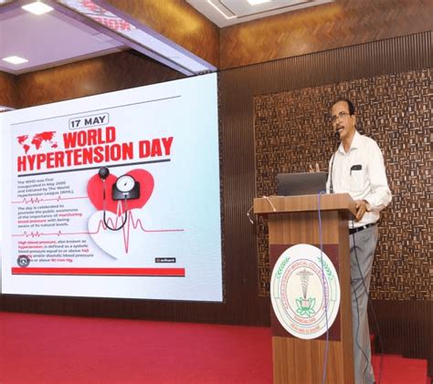 World Hypertension Day Rrmch College