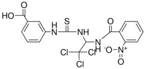 3 3 2 2 2 TRICHLORO 1 2 NITRO BENZOYLAMINO ETHYL THIOUREIDO