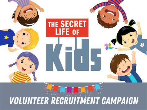 The Secret Life of Kids Volunteer Recruitment Campaign Kit – Deeper KidMin