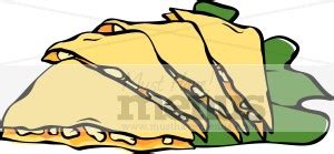 Cheese Quesadilla Clipart | Taco Clipart